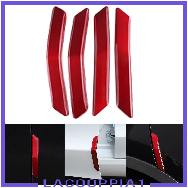 1 [Lacooppia] 4 Miếng Dán Chống Va Chạm Cửa Trước Và Sau