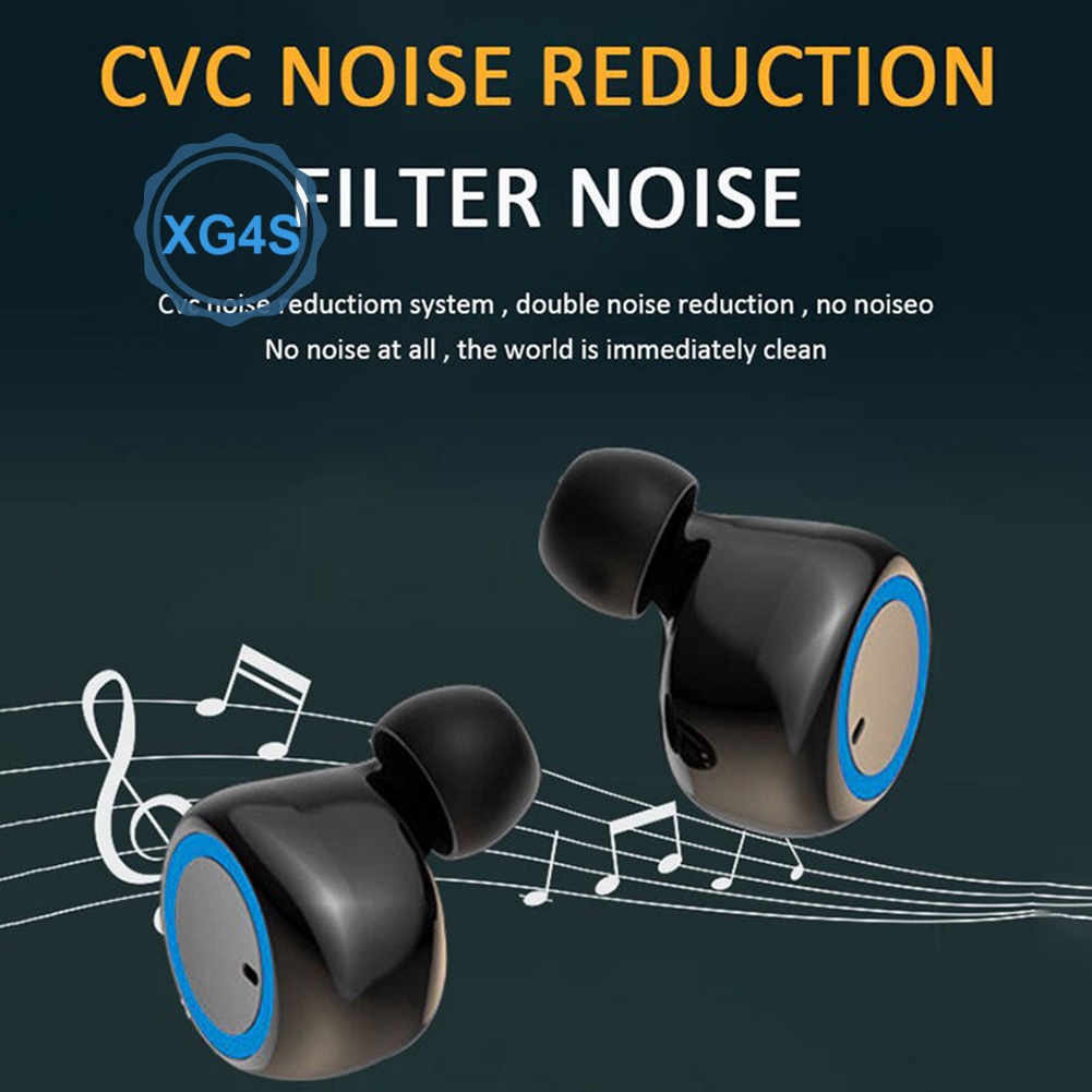 Tai Nghe Nhét Tai Không Dây Chống Tiếng Ồn Hình Tròn Nhiều Màu Sắc