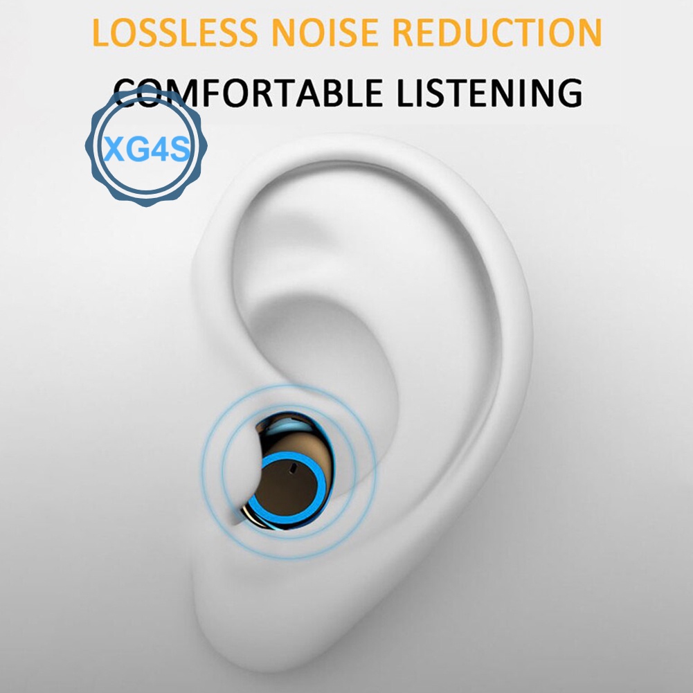 Tai Nghe Nhét Tai Không Dây Chống Tiếng Ồn Hình Tròn Nhiều Màu Sắc