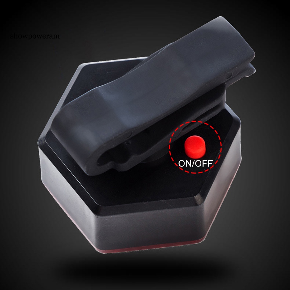 Đèn Cảnh Báo Chống Thấm Nước Có Thể Sạc Lại Bằng Cổng USB Gắn Đuôi Xe Đạp