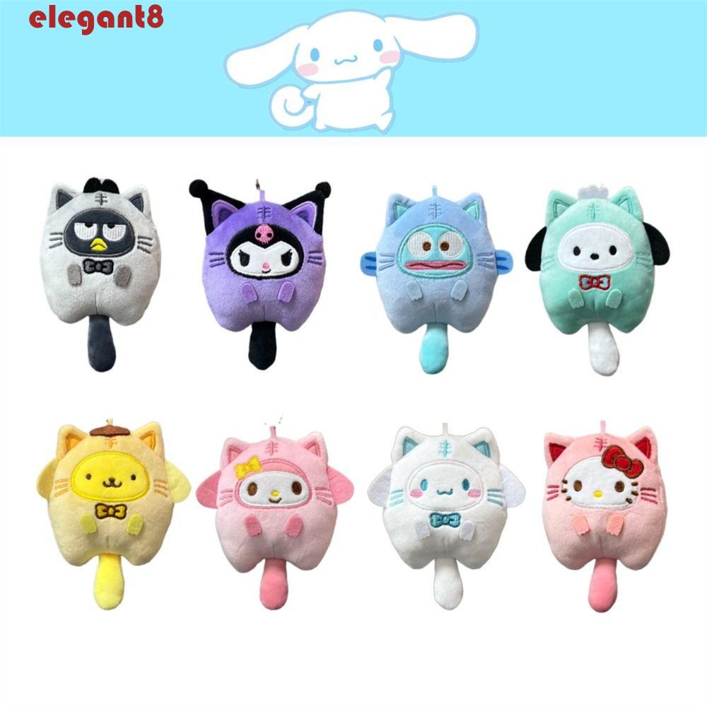 Móc Chìa Khóa Hình Thỏ Nhồi Bông Xinh Xắn Giá Đỡ