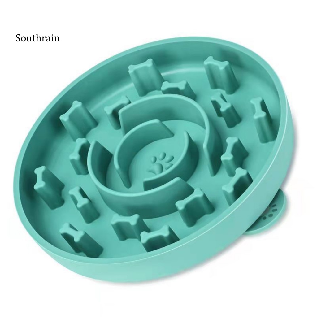 Dụng Cụ Đựng Thức Ăn Bằng Silicone Không Trơn Dành Cho Thú Cưng