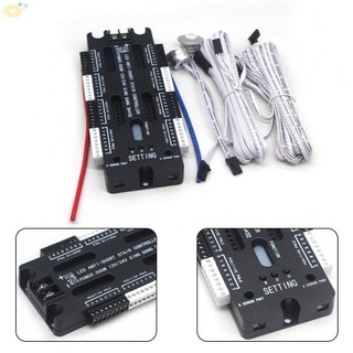 【VARSTR】LED Motion Sensor Controller for Staircase with 32 Channels Dimmer and Indoor PIR Night Light