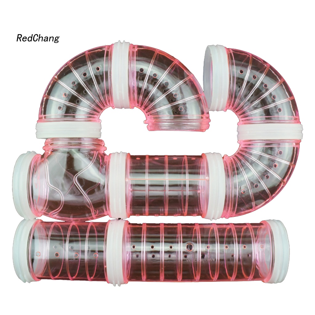 1 Bộ Đồ Chơi Đường Hầm Bằng Nhựa Tiết Kiệm Không Gian Cho Chuột Hamster