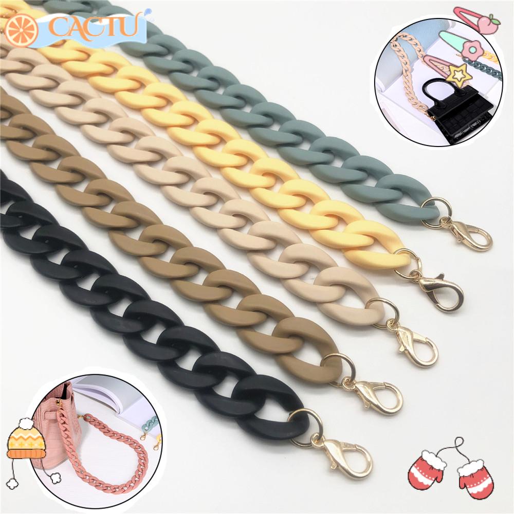 Phụ Kiện Dây Xích Bằng Acrylic Có Thể Tháo Rời Trang Trí Túi Xách Nữ