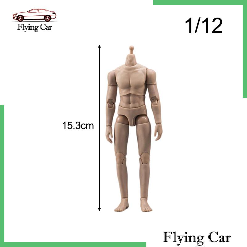 Mô Hình Cơ Thể Nam 6inch 1 / 12 Lzdjfmy2