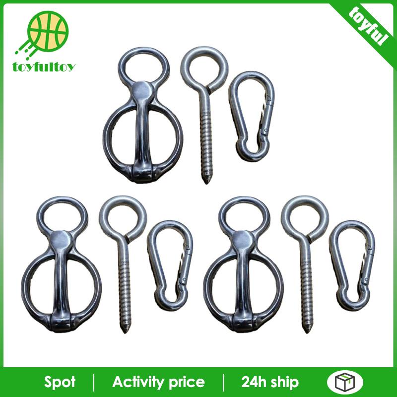 Bộ 3 Vòng Khóa Ngựa An Toàn Tiện Dụng