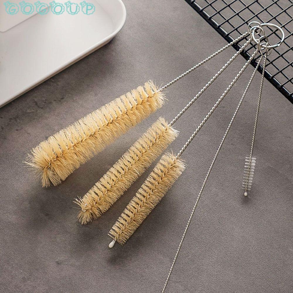 Cọ Vệ Sinh Bình Sữa Bằng Thép Không Gỉ Mềm Mại Tiện Dụng