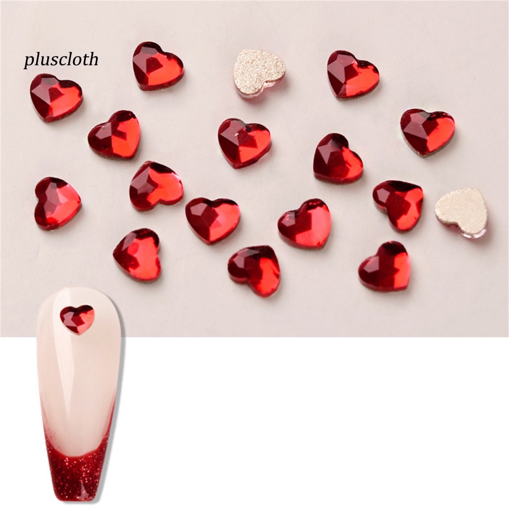 Bộ 10 Hạt Đá 2 Kiểu Tự Trang Trí Móng Tay Màu Sắc Tươi Sáng