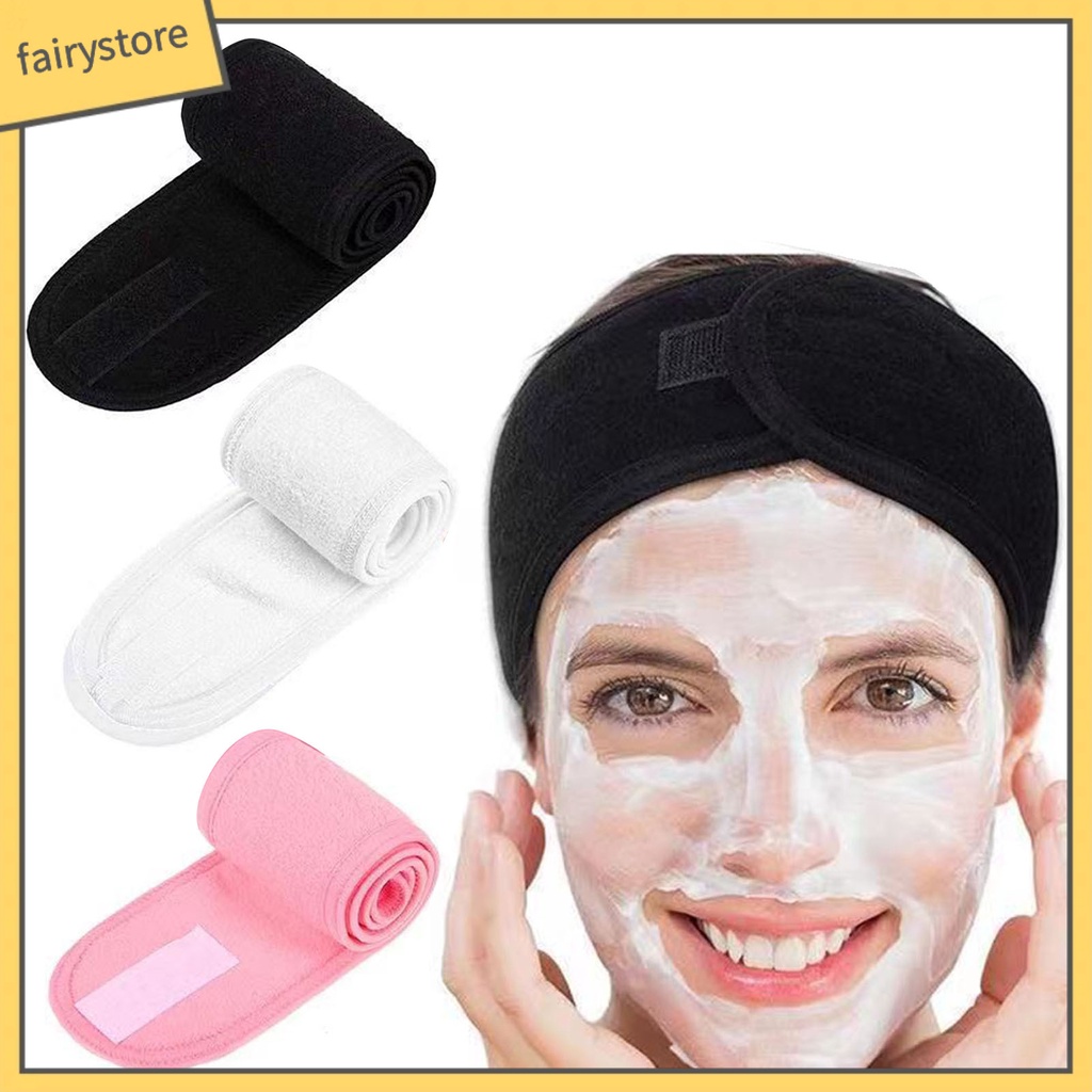 Băng Đô Vải Nỉ Màu Trơn Thấm Hút Mồ Hôi Tốt