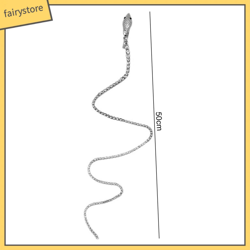 Chuỗi Dây Đeo Đầu Trang Trí Tóc Dạng Tua Rua Dài Lấp Lánh