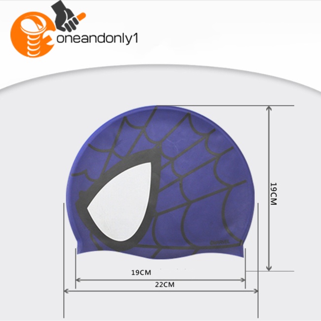 Mũ Bơi Bảo Vệ Tai Chống Thấm Nước In Hoạt Hình Dễ Thương Cho Bé