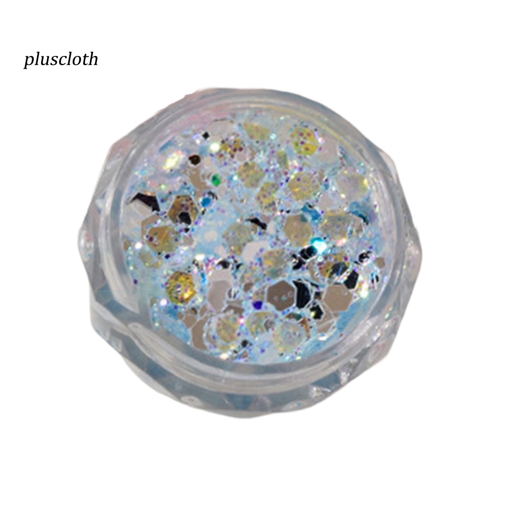 1 Hộp Sequin Lấp Lánh Siêu Mỏng Trang Trí Móng Tay Nghệ Thuật