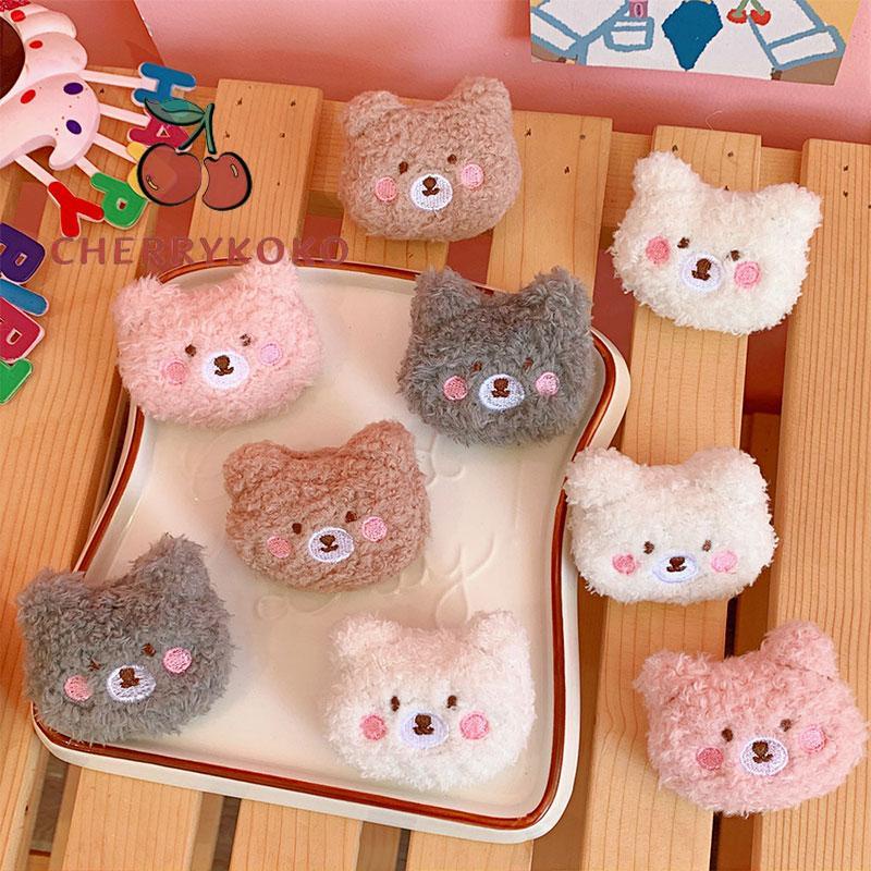 🍒🍒CHERRYKOKO Ghim Cài Áo Hình Gấu Bông Dễ Thương