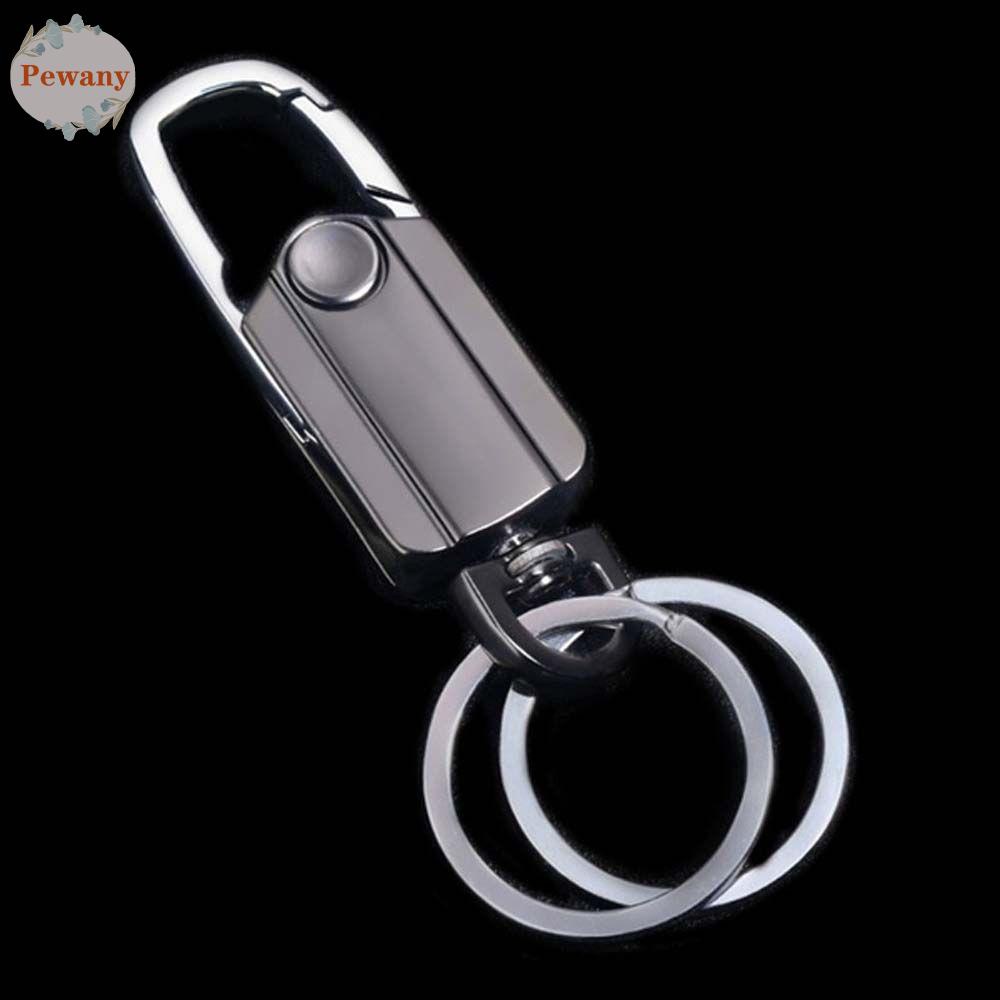 Móc Chìa Khóa Xe Hơi PEWANY Thiết Kế Xoay Yên Tĩnh Thời Trang Chất Lượng Cao Cho Nam