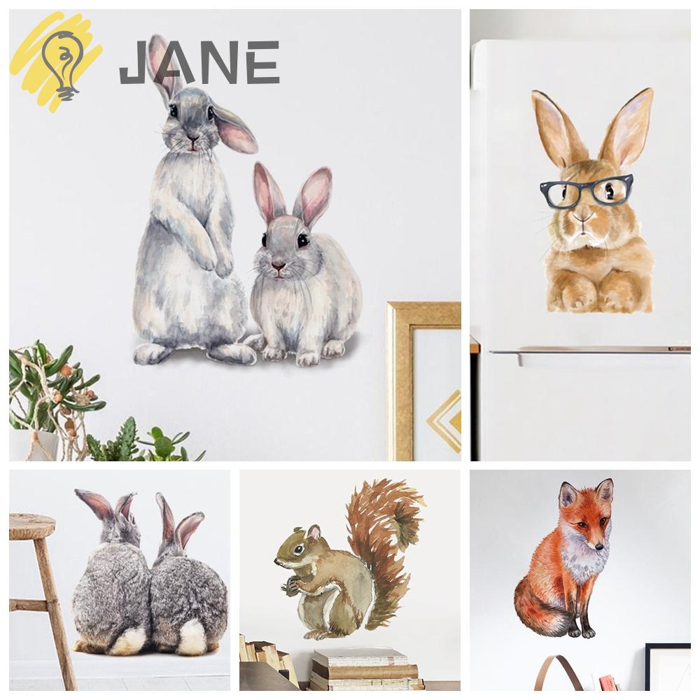 Sticker Dán Tường Họa Tiết Hoạt Hình Dễ Thương Bắt Mắt