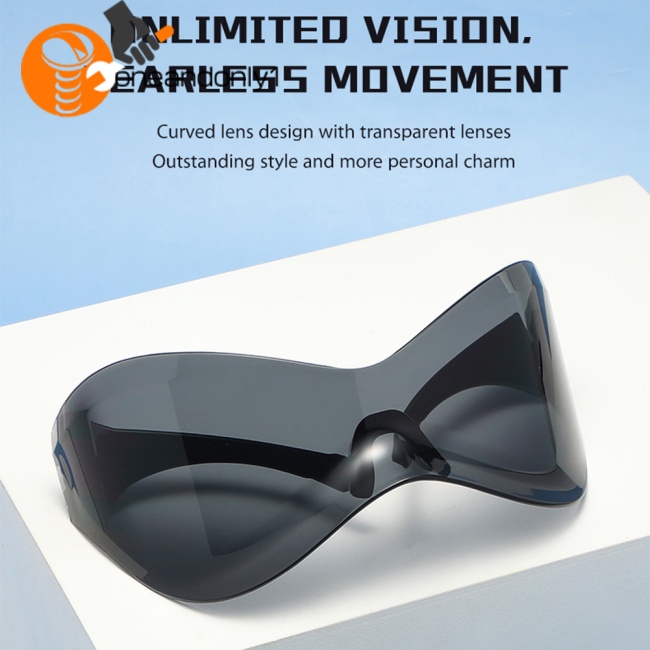 1 Cặp Kính Mát Y2k Chống Tia Uv400 An Toàn Khi Lái Xe / Câu Cá Cho Nam