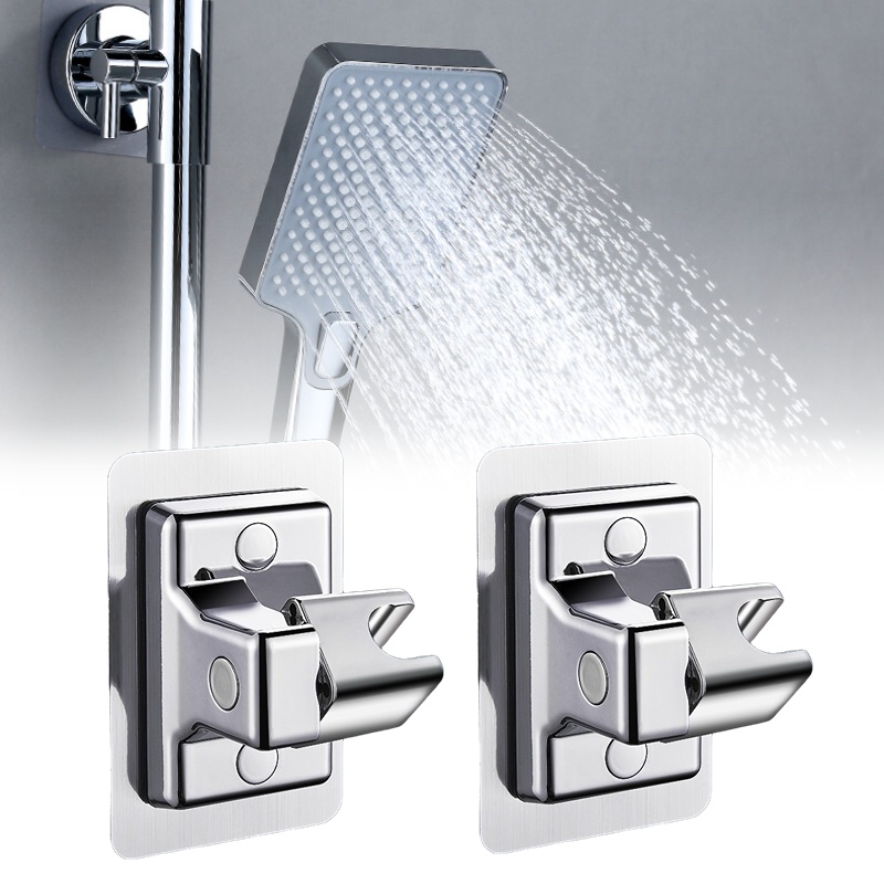 Thiết Bị Tối Giản Thiết Thực Xoay 360 Độ° Giá Đỡ Đầu Vòi Hoa Sen Tự Dính Xoay 90 Độ° Giá Đỡ Đầu Vòi Hoa Sen Có Thể Điều Chỉnh Cho Phòng Tắm Khách Sạn