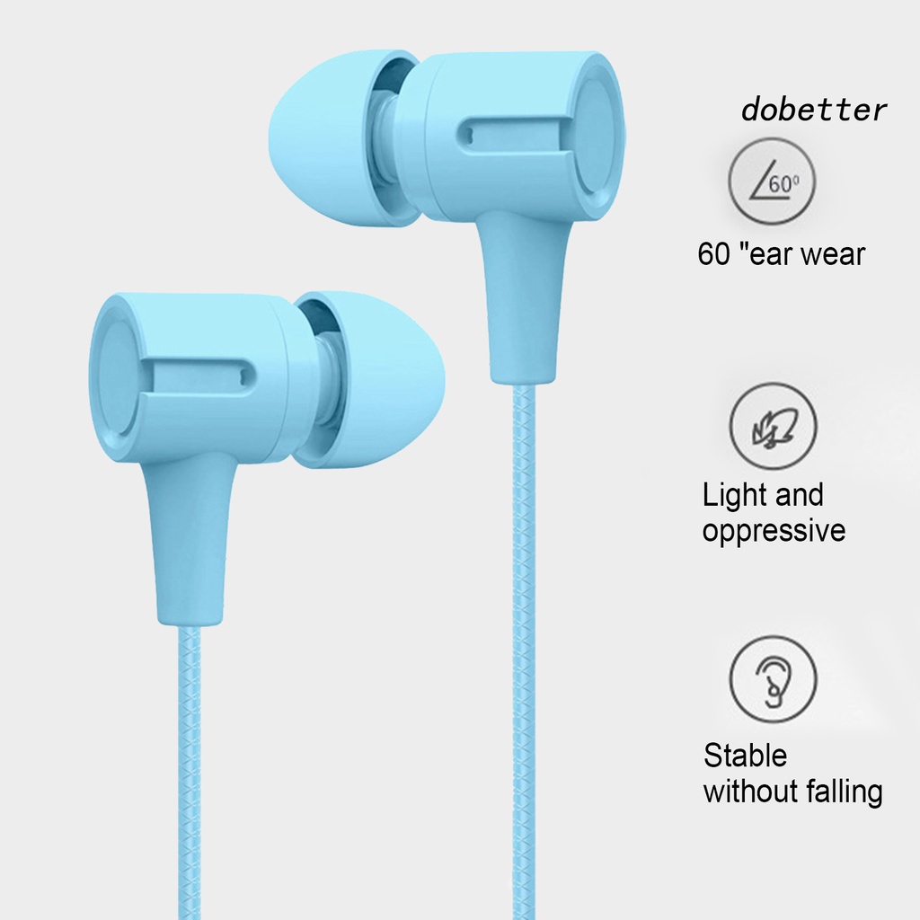 Tai Nghe Nhét Tai Có Dây Âm Thanh Nổi 3.5mm Kèm Mic Chuyên Dụng Cho Điện Thoại