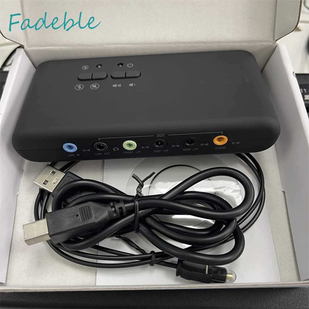 Thẻ Âm Thanh 7.1 8 Kênh DAC Usb 2.0 Chuyên Dụng Cho Loa Để Bàn