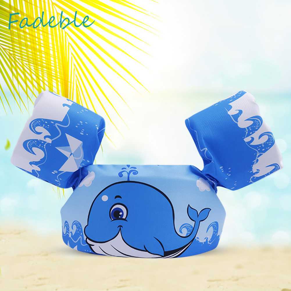 Phao Bơi Dạng Vest Không Tay Có Thể Điều Chỉnh Dành Cho Trẻ Em