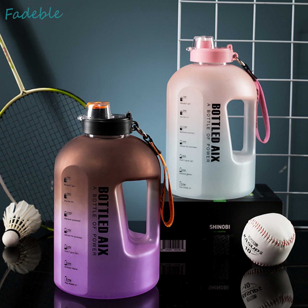 Bình Nước Dung Tích Lớn Màu Sắc Gradient Độc Đáo