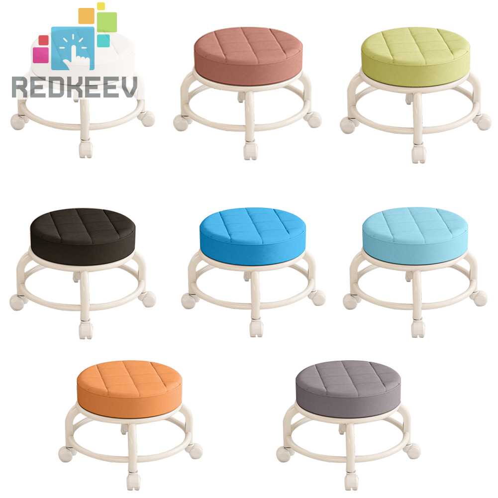 Ghế Đẩu Có Bánh Xe Di Động Mềm Mại Tiện Dụng Cho Bé