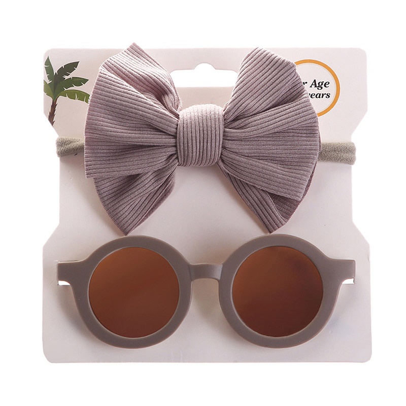 Set 2 Dây Buộc Tóc Co Giãn Đáng Yêu Cho Bé Gái