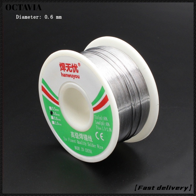 Cuộn Dây Thiếc Rosin Lõi Hàn Điện 0.5 0.6 0.8 1.0 40 / 60 100G