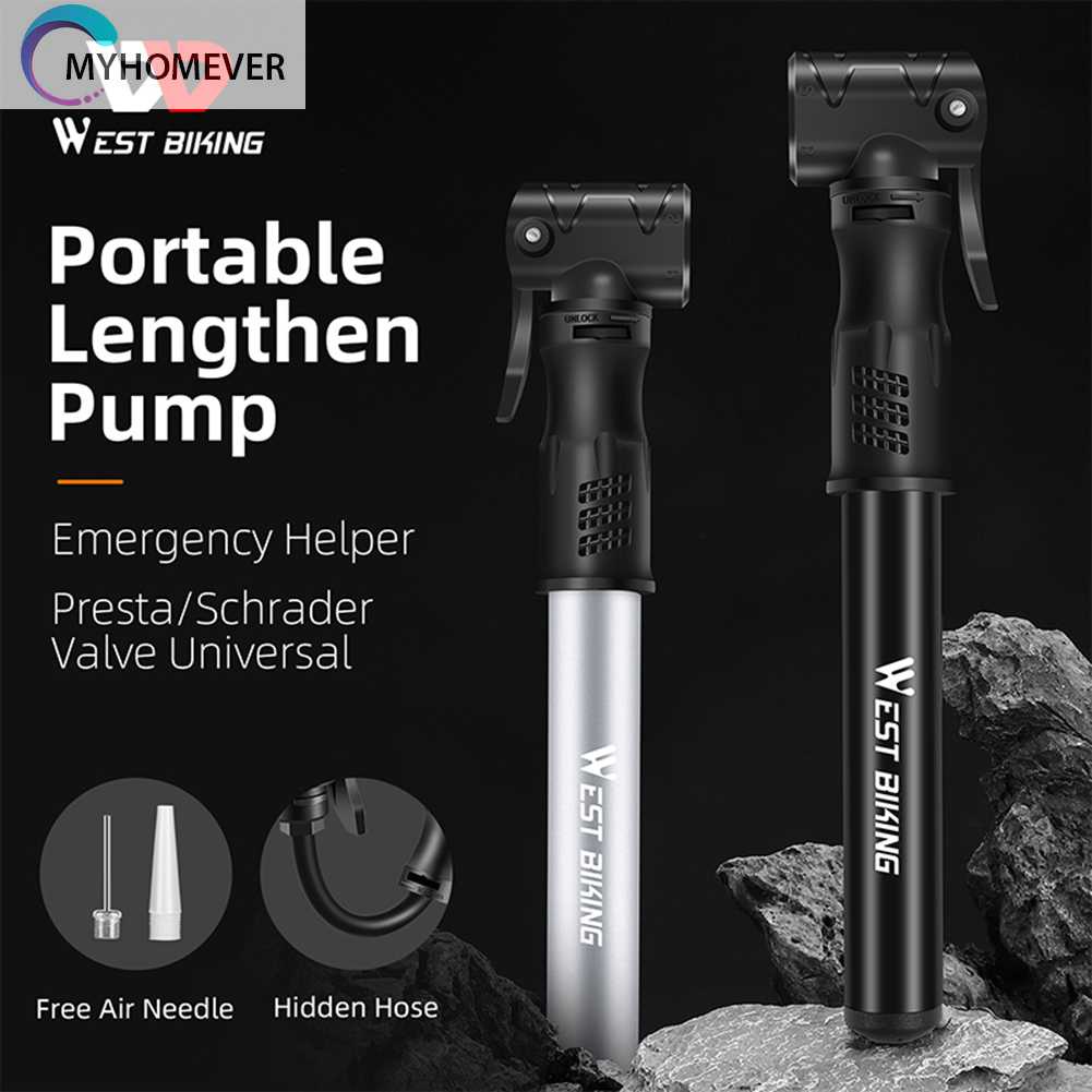 Ống Bơm Hơi Lốp Xe Đạp Thiết Kế Nhỏ Gọn Tiện Dụng