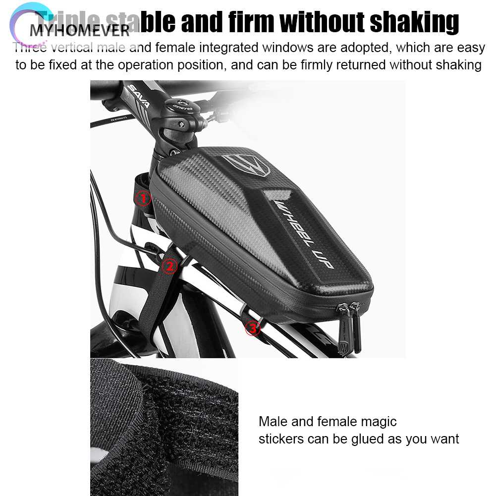 Túi Cứng Đựng Đồ Đa Năng Gắn Khung Xe Đạp Tiện Lợi