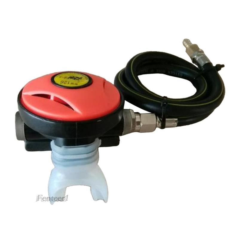Thiết Bị Điều Chỉnh Khí Oxy 2nd Kèm Ống Thở Dành Cho Thám Hiểm Lặn Biển Fenteer1