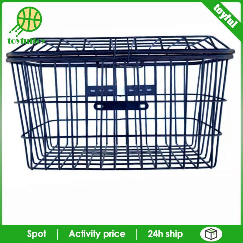 Giỏ Xe Đạp [Toyfulcabin] Giá Đỡ Dày Dặn Dễ Lắp Đặt Kèm Vỏ Bọc