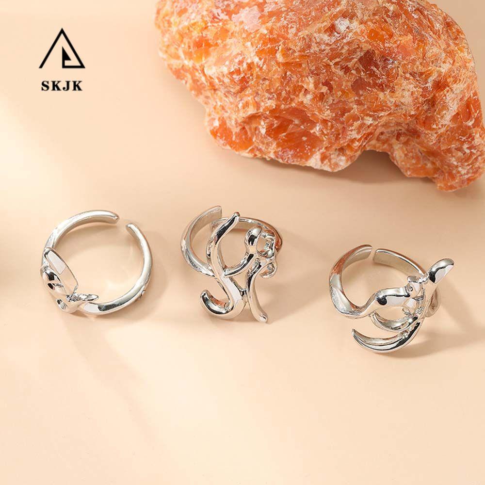 Nhẫn Hở Đơn Giản Có Thể Điều Chỉnh Kích Cỡ Phong Cách Hàn Quốc Cho Nam Và Nữ