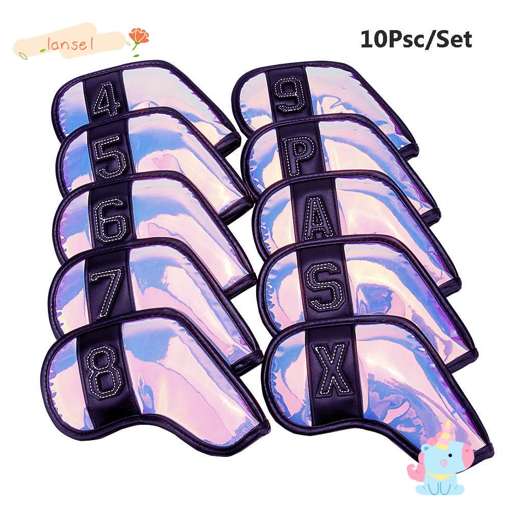 Set 10 Vỏ Bọc Đầu Gậy Đánh Golf Bằng TPU Chuyên Dụng