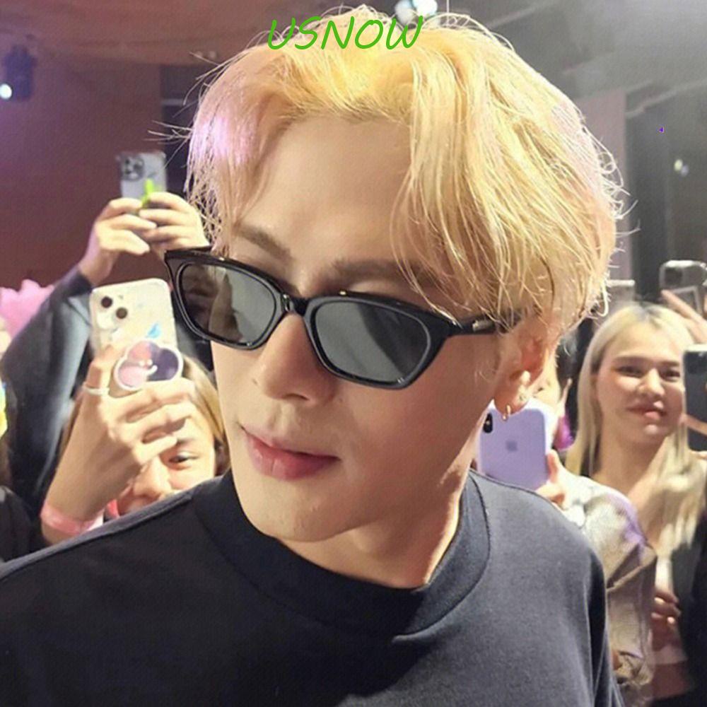 Kính Mát Hình Oval Bằng PC Chống Tia UV Phong Cách Hàn Quốc Thời Trang