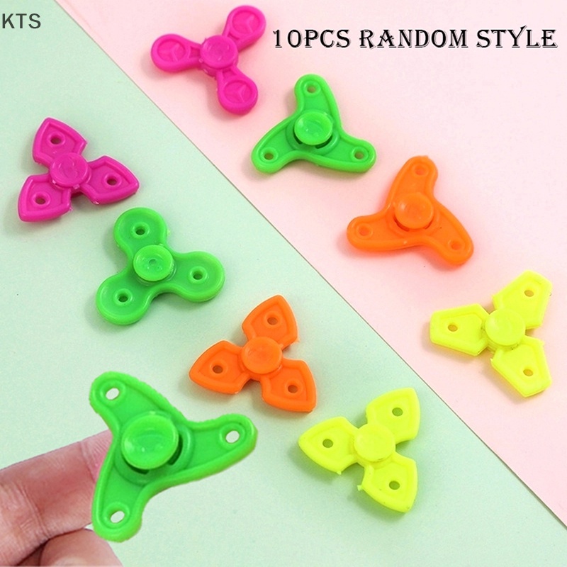 Set 10 Con Quay Đồ Chơi Fidget Spinner BằNg NhựA Thú Vị
