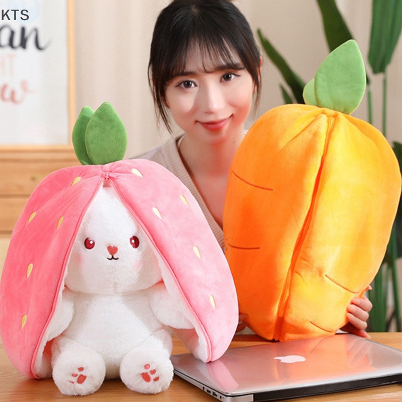 Thỏ Nhồi Bông Mềm Mại Tai Dài Đáng Yêu