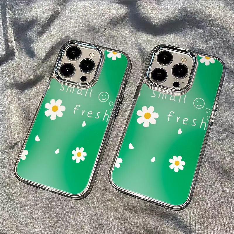 ✅Ốp Điện Thoại Mềm Chống Sốc Họa Tiết Hoa Cúc Cho Iphone 14Pro Plus 12 Max 87 1311 5WDK