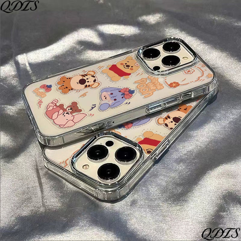 ✅Ốp Điện Thoại Mềm Chống Sốc Hình Gấu Pooh 13 Cho iPhone12 maxins78plus1114pro
