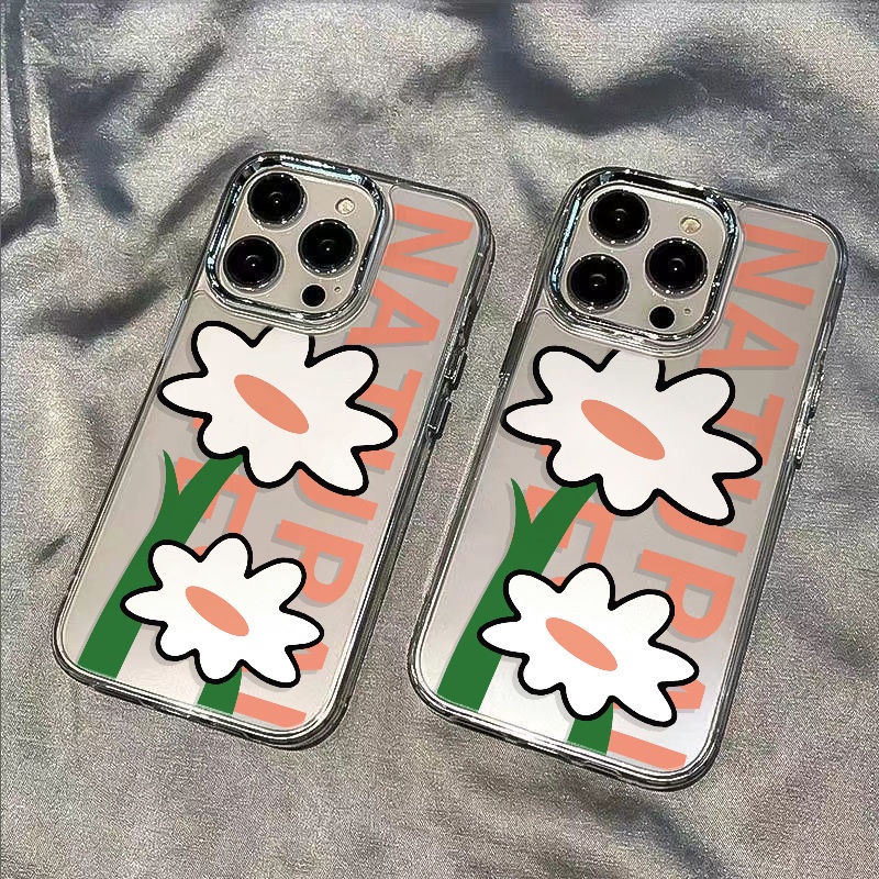 ✅Ốp Điện Thoại Mềm Chống Sốc Họa Tiết Hoa 4DYW Cho iPhone 7 xs 12Max 11plus 8 14pro 13