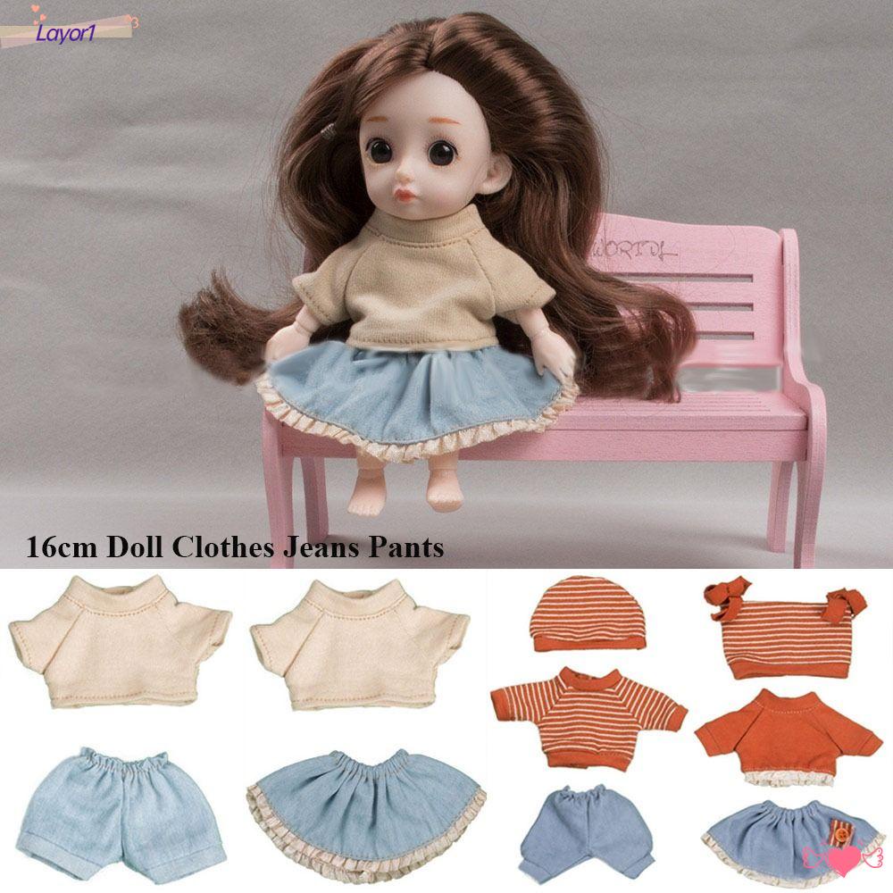 Búp Bê LAYOR1 Cao Cấp 16cm Mặc Đầm Xinh Xắn Đáng Yêu