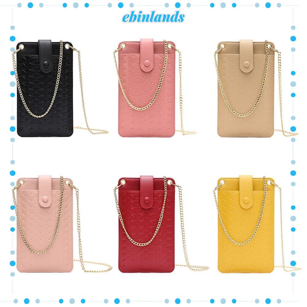 Túi Da PU Đeo Vai Đựng Điện Thoại Phong Cách Châu Âu