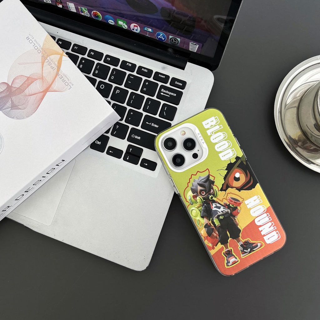 Ốp Điện Thoại tpu Mềm Chống Sốc Hai Mặt Trong Suốt Họa Tiết Hoạt Hình Cho iPhone 13 12 PRO MAX 14 Plus