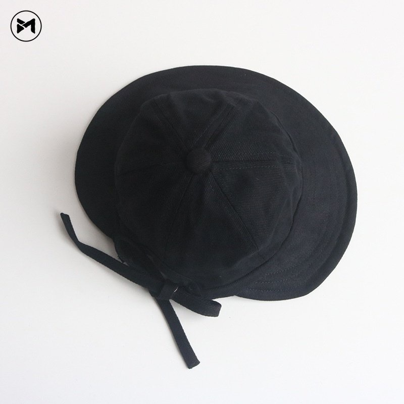 Nón Tai Bèo Rộng Vành Che Nắng Cột Dây Mẫu Mới 2023 Phong Cách Hàn Quốc Cho Nữ