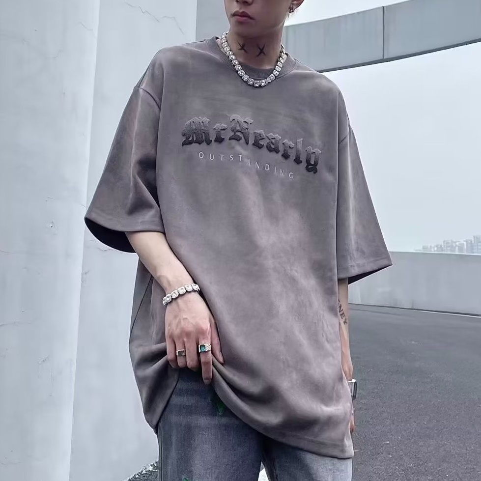 Áo Thun Tay Ngắn Phong Cách Retro Mỹ Thời Trang Mùa Hè Mới Cho Nam