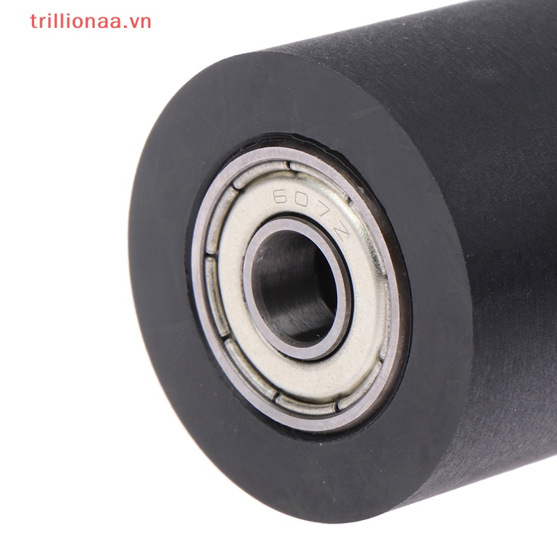 Bánh Xe Lăn Bằng Polyurethane Đường Kính 30MM Dài 5 / 6 / 7 / 8 / 10mm Không Ồn Chuyên Dụng