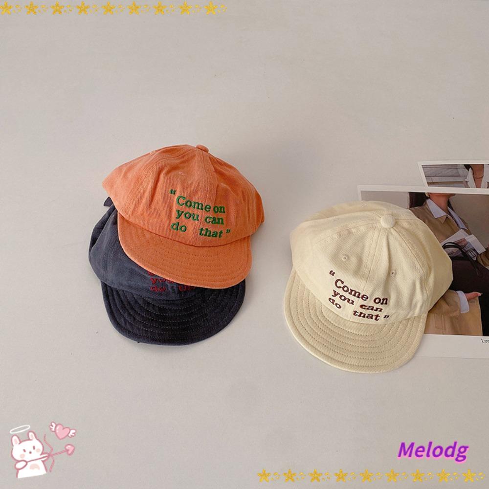 MELODG Nón Lưỡi Trai Thời Trang Xuân Hè Cá Tính Dành Cho Bé