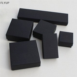Hộp Đựng Trang Sức Bằng Giấy Đen Sang Trọng