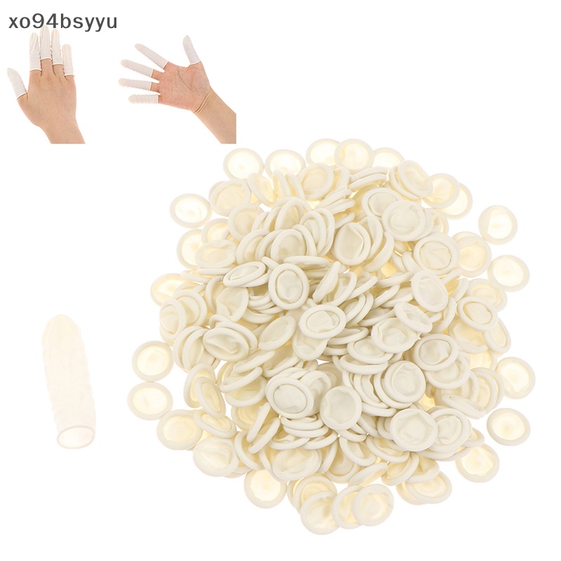 Set 100 / 200 / 300 Găng Tay Nhựa xo94bsyyu Chuyên Dụng Cho Salon Làm Móng